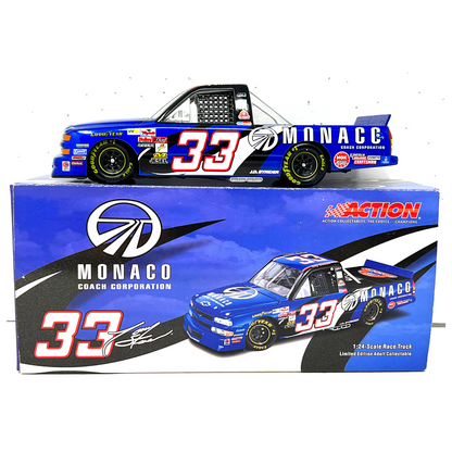 Action Nascar #33 Tony Stewart Monaco Motorcoaches Chevy Race Truck 1:24 Diecast