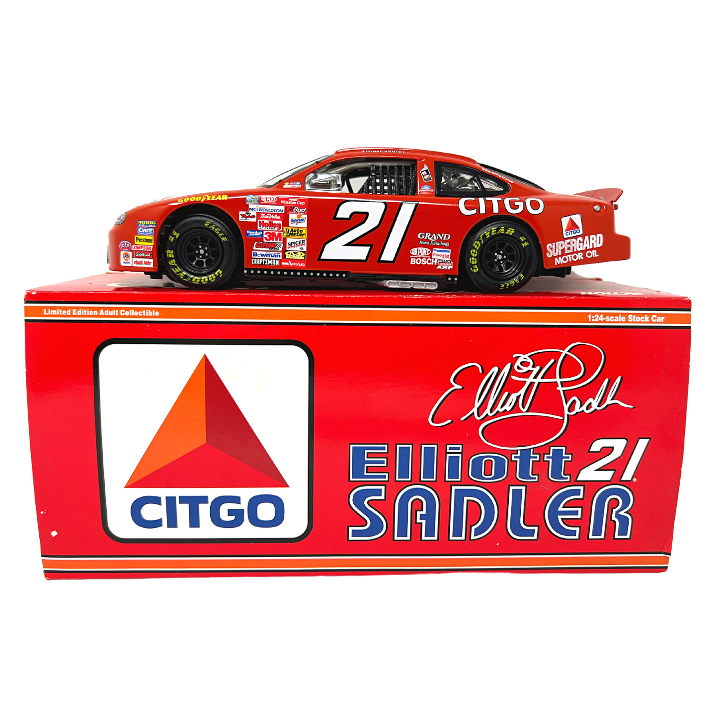 Action Nascar #21 Elliott Sadler Citgo 1999 Ford Taurus 1:24 Diecast