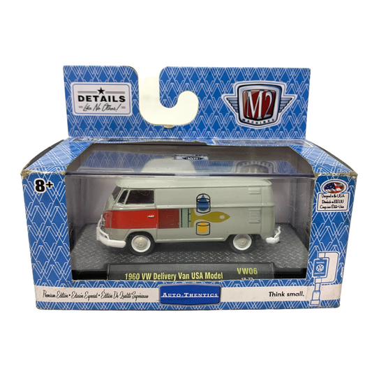 M2 Machines 1960 Volkswagen Delivery Van USA Model VW06 1:64 Diecast