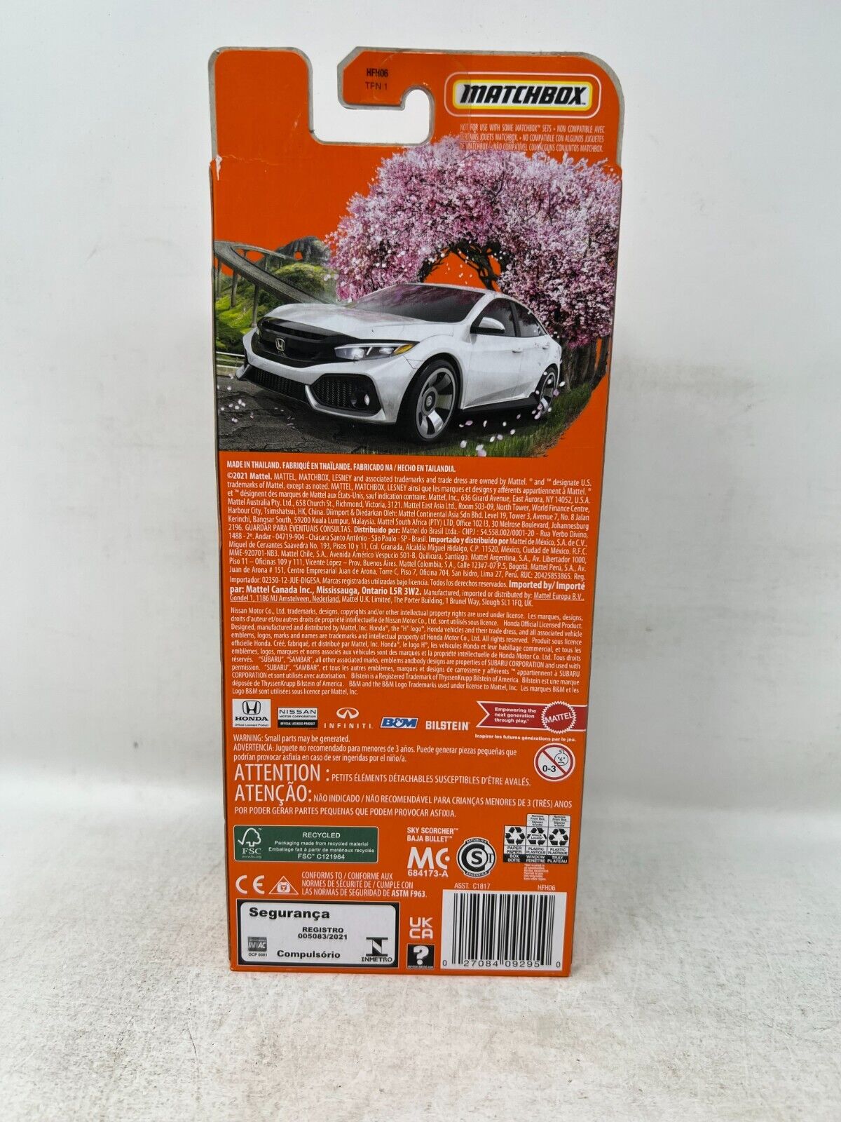 Matchbox 2021 MBX Japan Tourers 5-Pack 1:64 Diecast