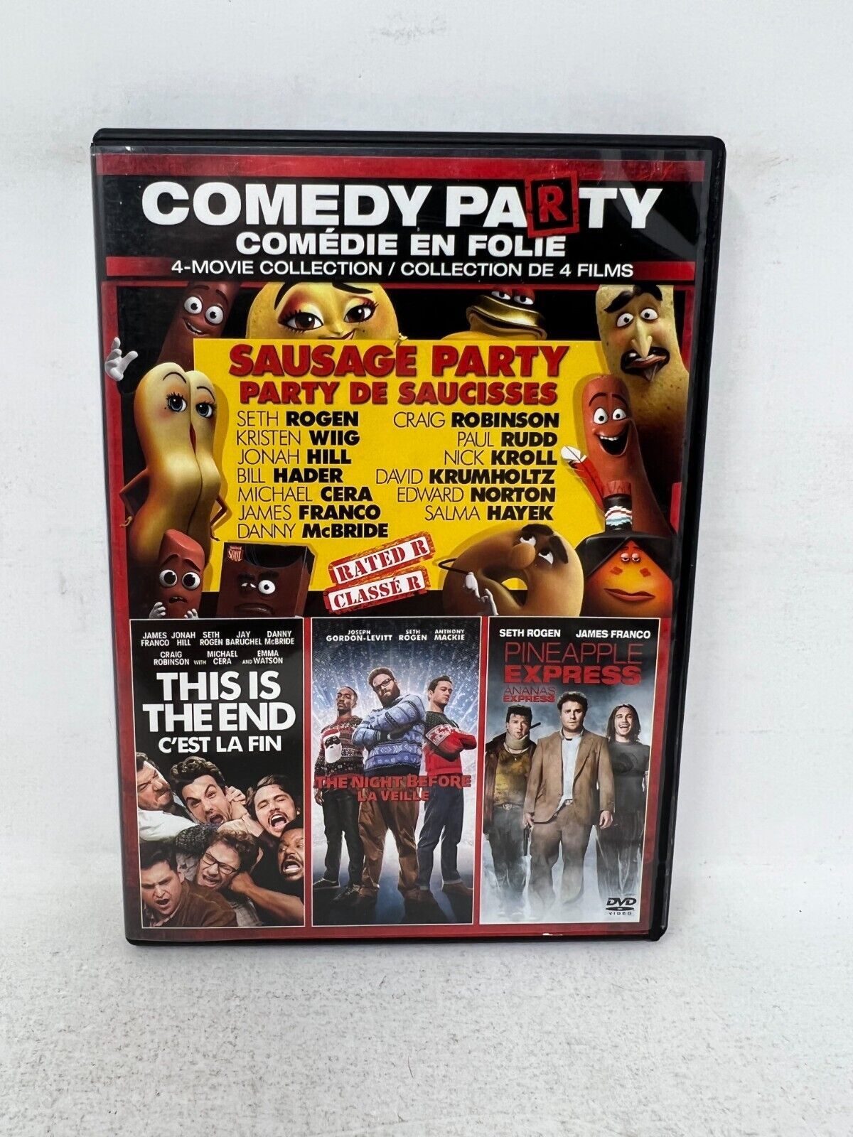 Seth Rogan Comedy Party (DVD, 2016) Kristen Wiig Collection Good Condition!!!