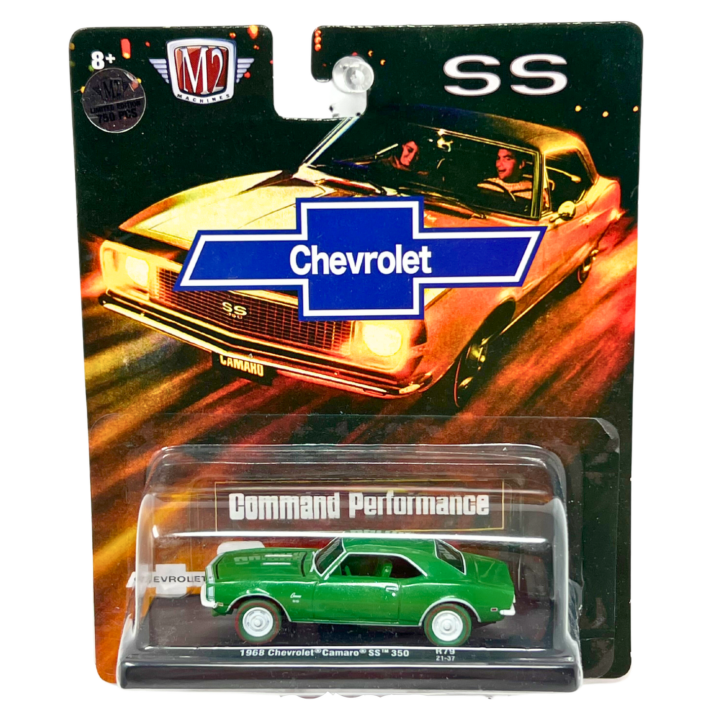 M2 Machines Chevrolet 1968 Chevrolet Camaro SS 350 CHASE 1:64 Diecast