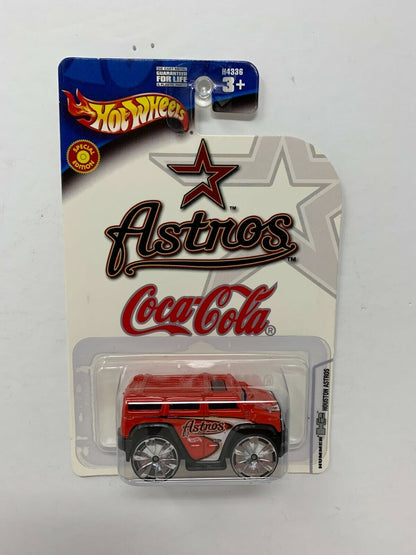 Hot Wheels Coca-Cola Houston Astros Hummer H2 1:64 Diecast