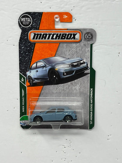 Matchbox MBX Road Trip '17 Honda Civic Hatchback JDM 1:64 Diecast