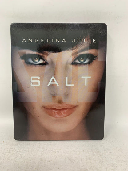 Salt (Blu-ray, 2010) Angelina Jolie Liev Schreiber Chiwetel Ejiofor STEELBOOK