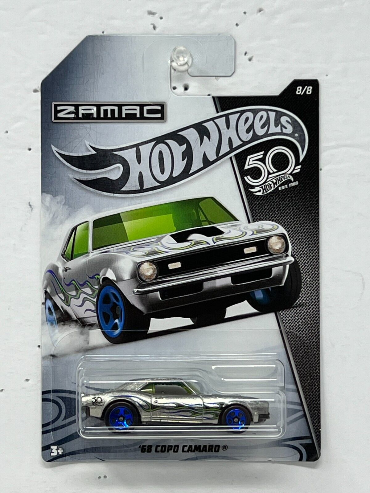 Hot Wheels Zamac 1968 COPO Camaro Muscle Car 1:64 Diecast