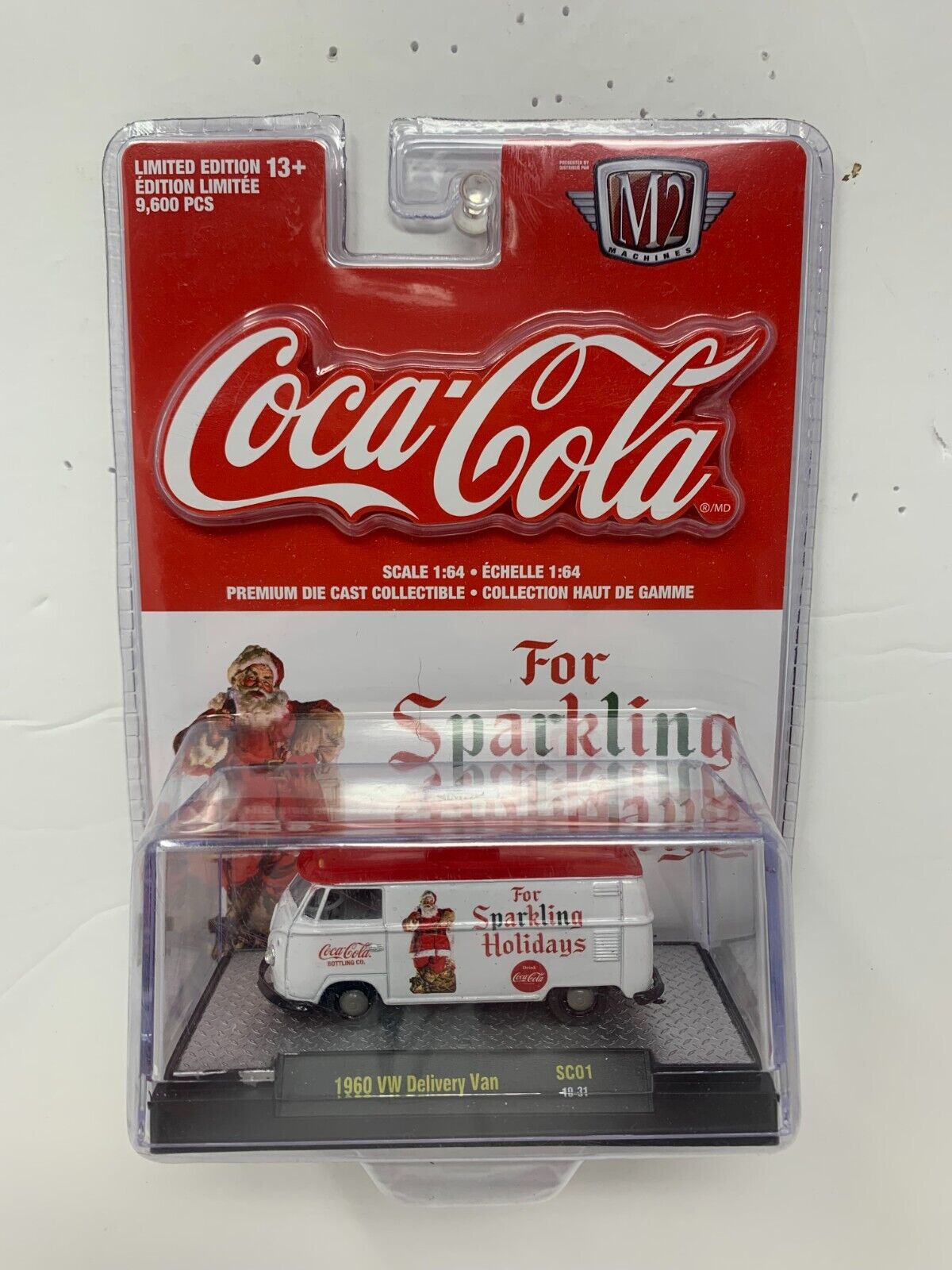 M2 Machines Coca-Cola 1960 VW Delivery Van SC01 1:64 Diecast