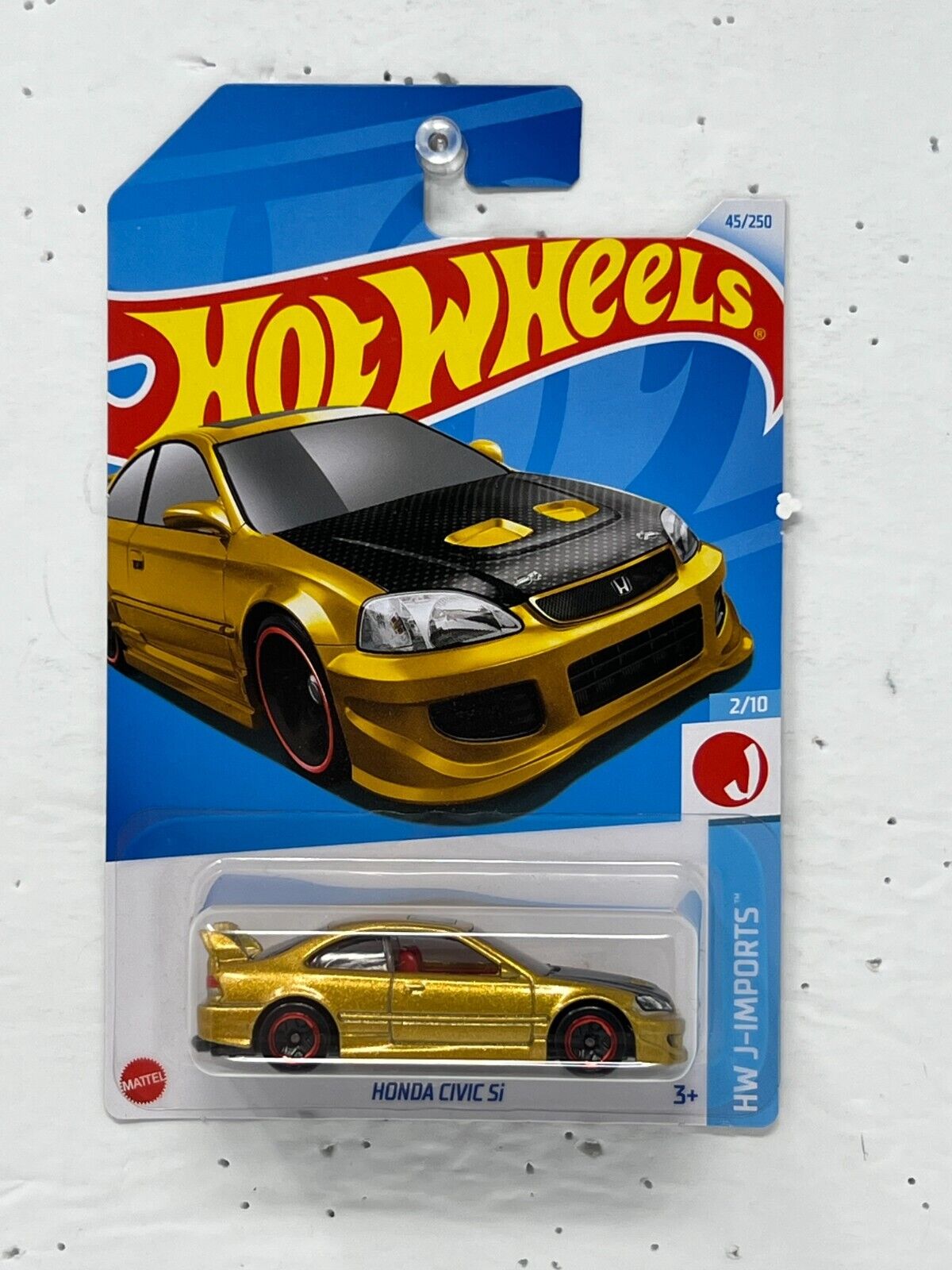 Hot Wheels HW J-Imports Honda Civic Si JDM 1:64 Diecast Gold