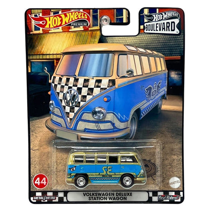 Hot Wheels Premium Boulevard Volkswagen Deluxe Station Wagon 1:64 Diecast