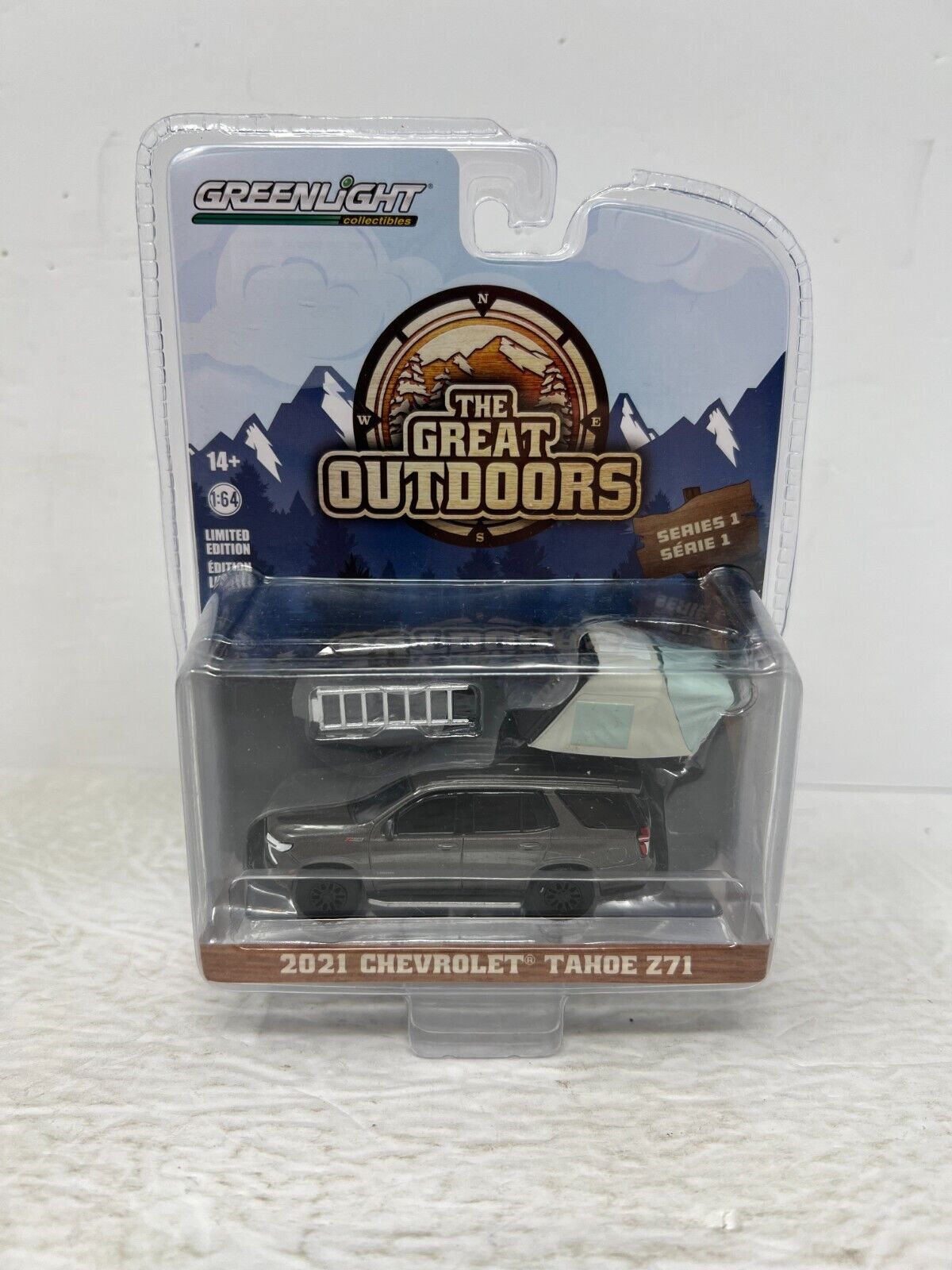 Greenlight The Great Outdoors 2021 Chevrolet Tahoe Z71 1:64 Diecast