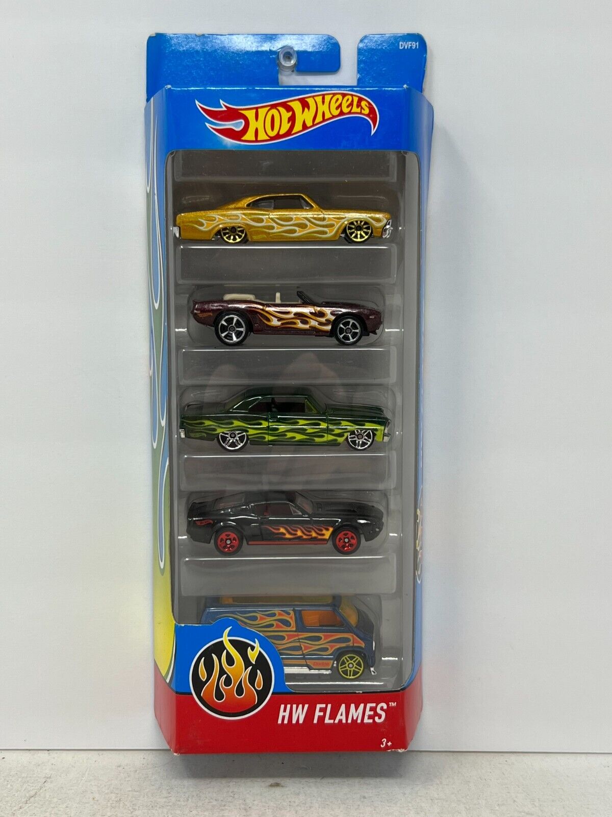 Hot Wheels 2016 HW Flames 5-Car Set 1:64 Diecast