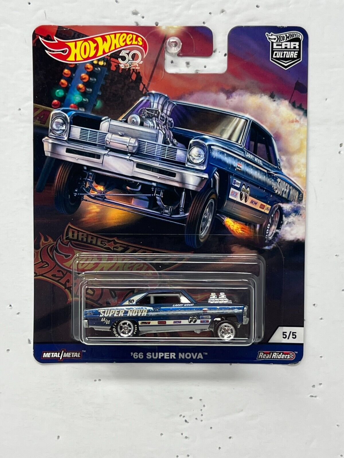 Hot Wheels Premium Drag Strip Demons '66 Super Nova 1:64 Diecast
