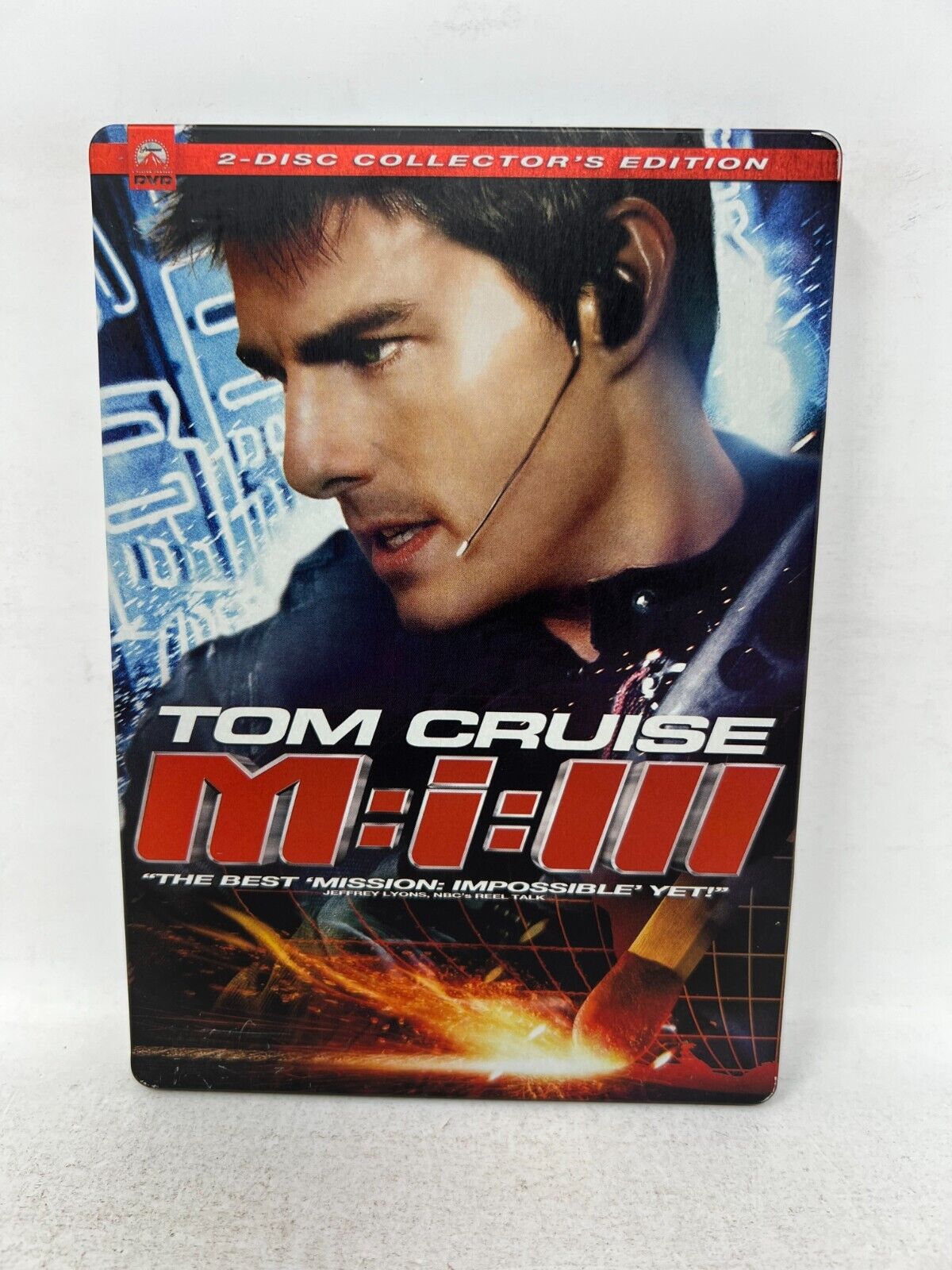 Mission Impossible III (DVD, 2006) Tom Cruise Action Movie Steelbook!!!