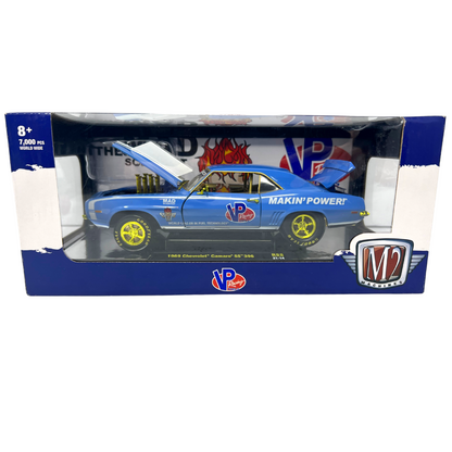 M2 Machines CHASE VP Racing 1969 Chevrolet Camaro SS 396 R88 1:24 Diecast