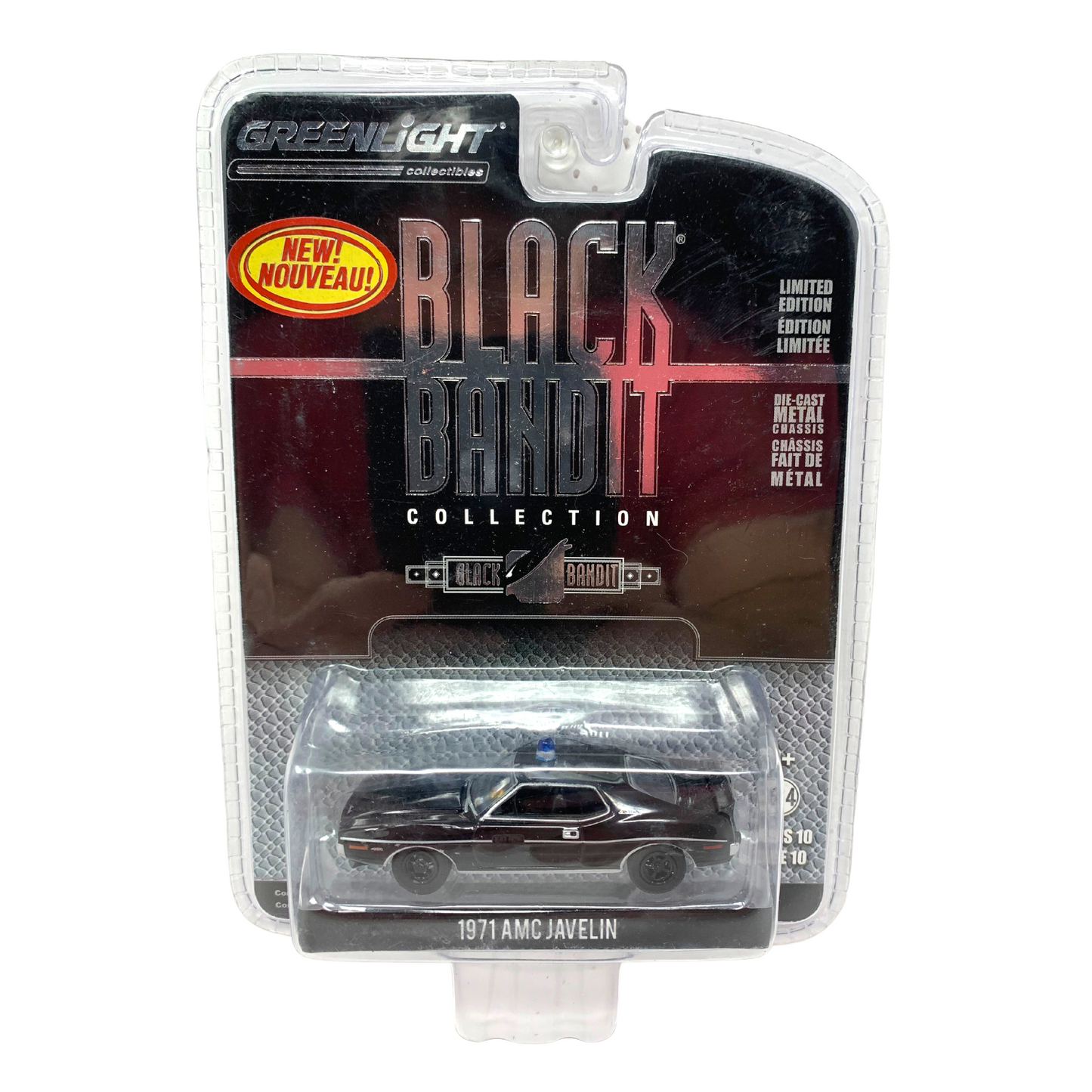 Greenlight Black Bandit Collection Series 10 1971 AMC Javelin 1:64 Diecast