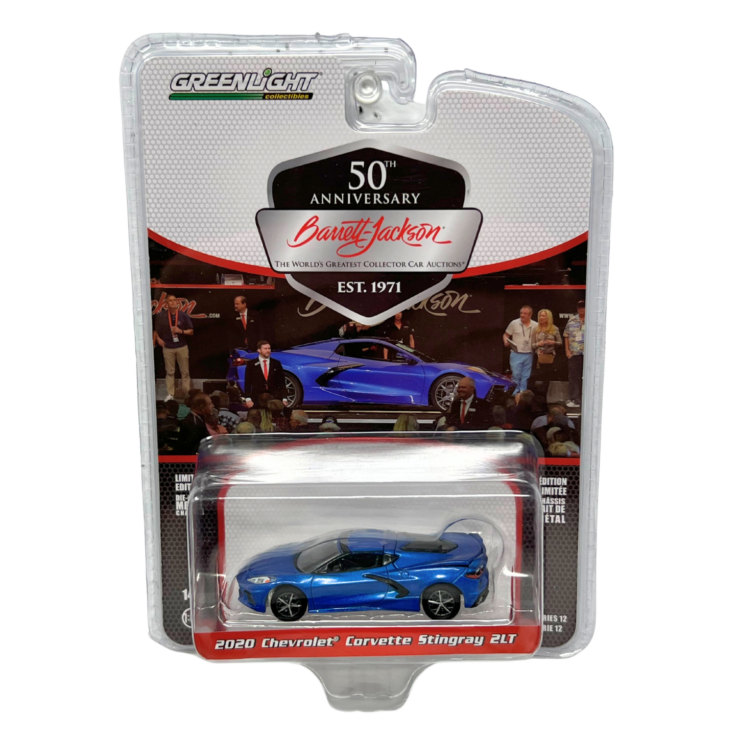 Greenlight Barrett-Jackson 2020 Chevrolet Corvette Stingray 2LT 1:64 Diecast