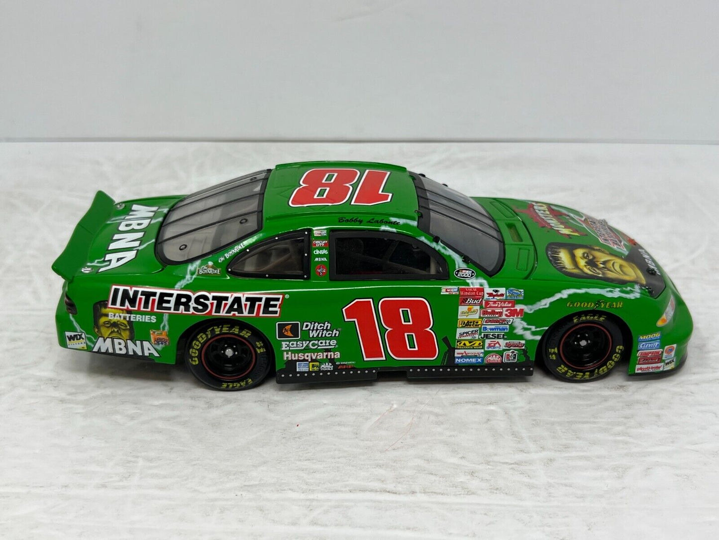 Action Nascar #18 Bobby Labonte Interstate Batteries Frankenstein 1:24 Diecast