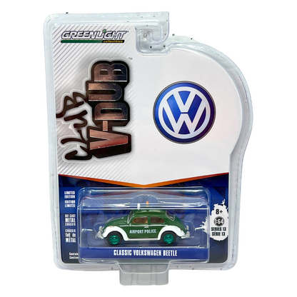 Greenlight Club V-Dub Classic Volkswagen Beetle GREEN MACHINE 1:64 Diecast