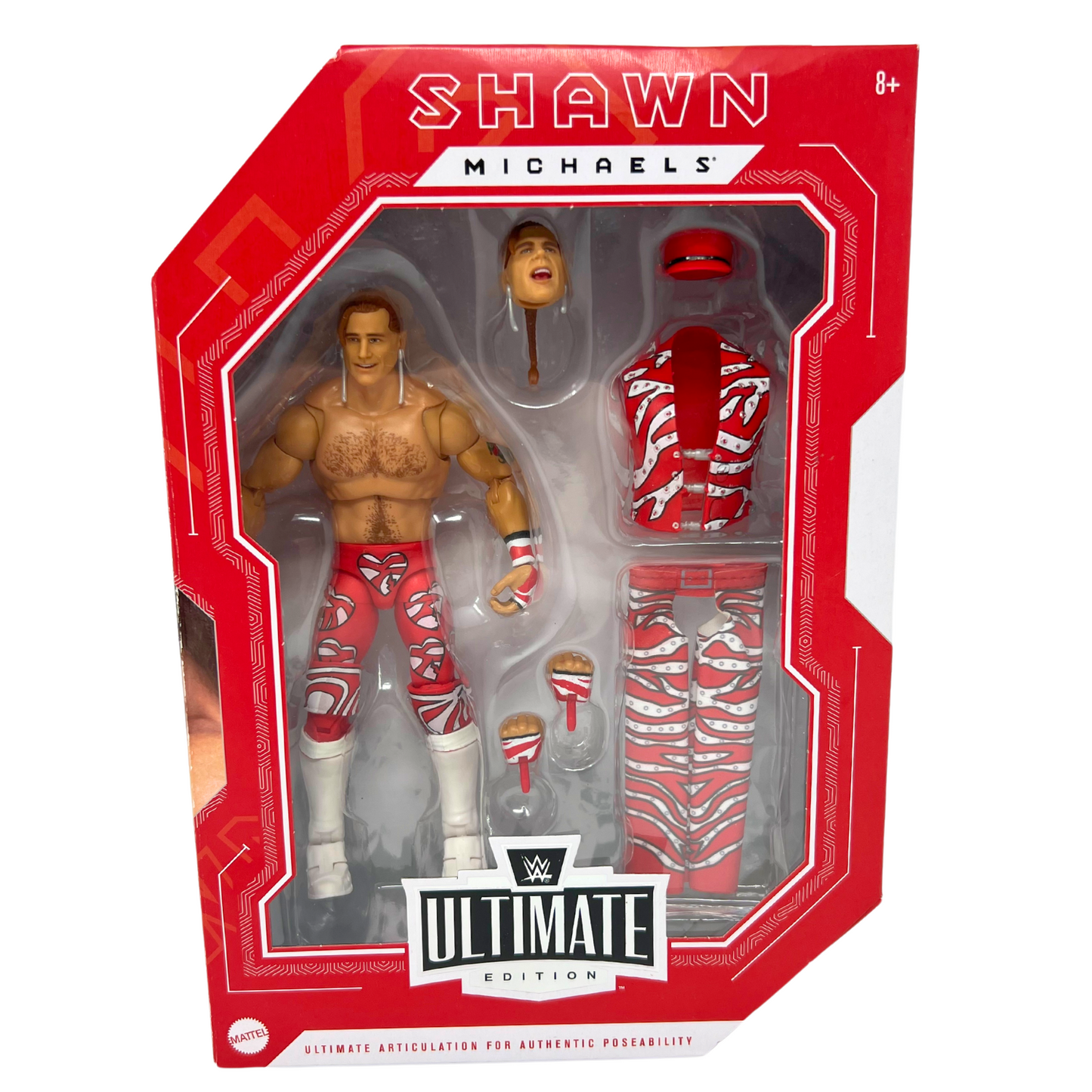 WWE Shawn Michaels Ultimate Edition Fan Takeover Action Figure Mattel Toys