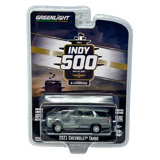 Greenlight Indy 500 2021 Chevrolet Tahoe 1:64 Diecast