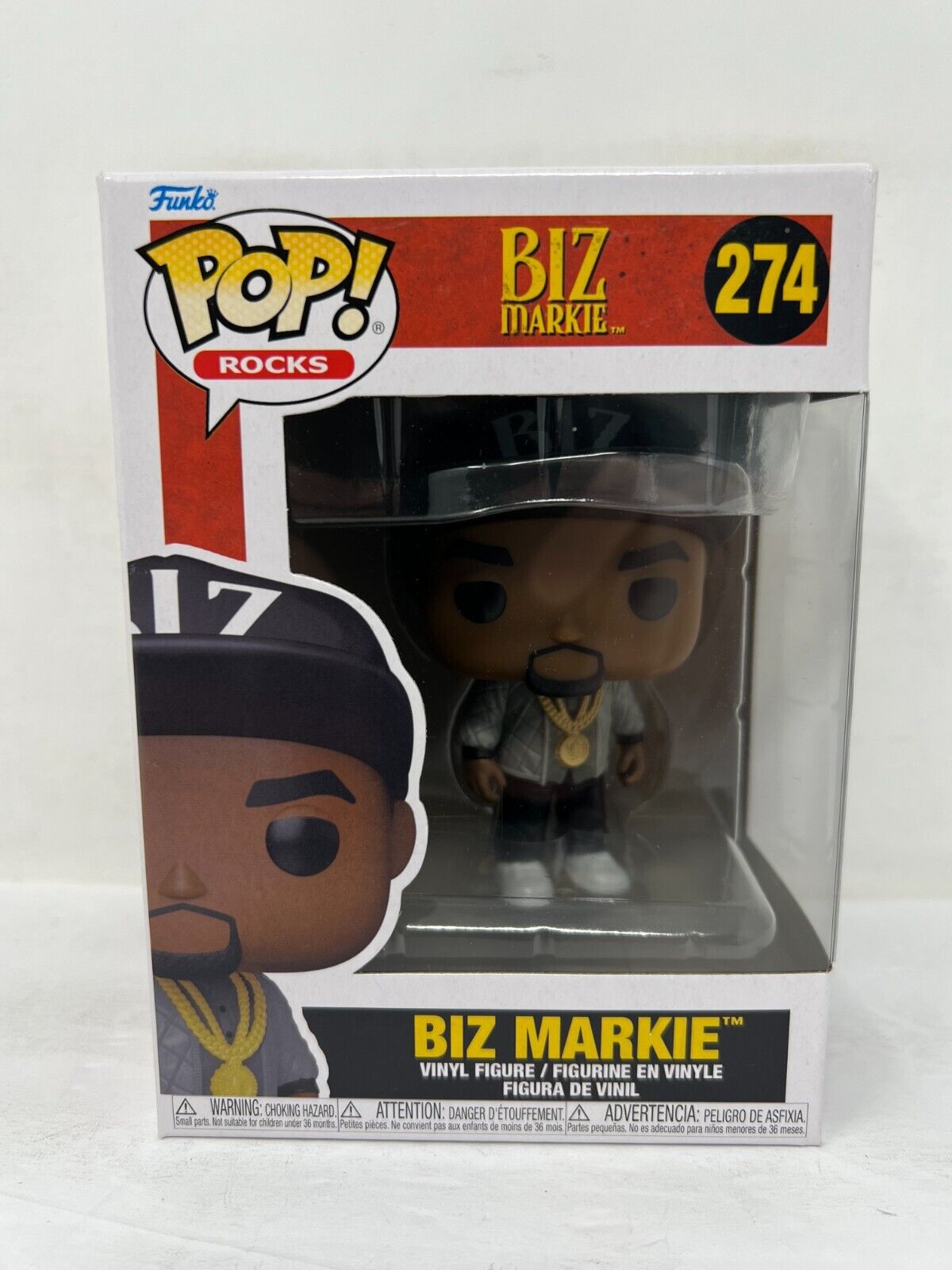 Funko Pop! Rocks #274 Biz Markie Vinyl Figure