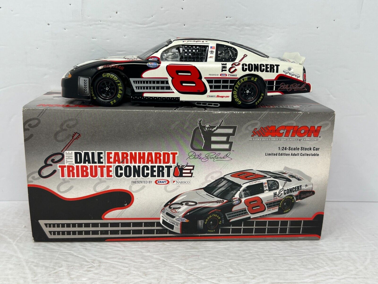 Action Nascar #8 Dale Earnhardt Jr. Dale Earnhardt Tribute Concert 1:24 Diecast