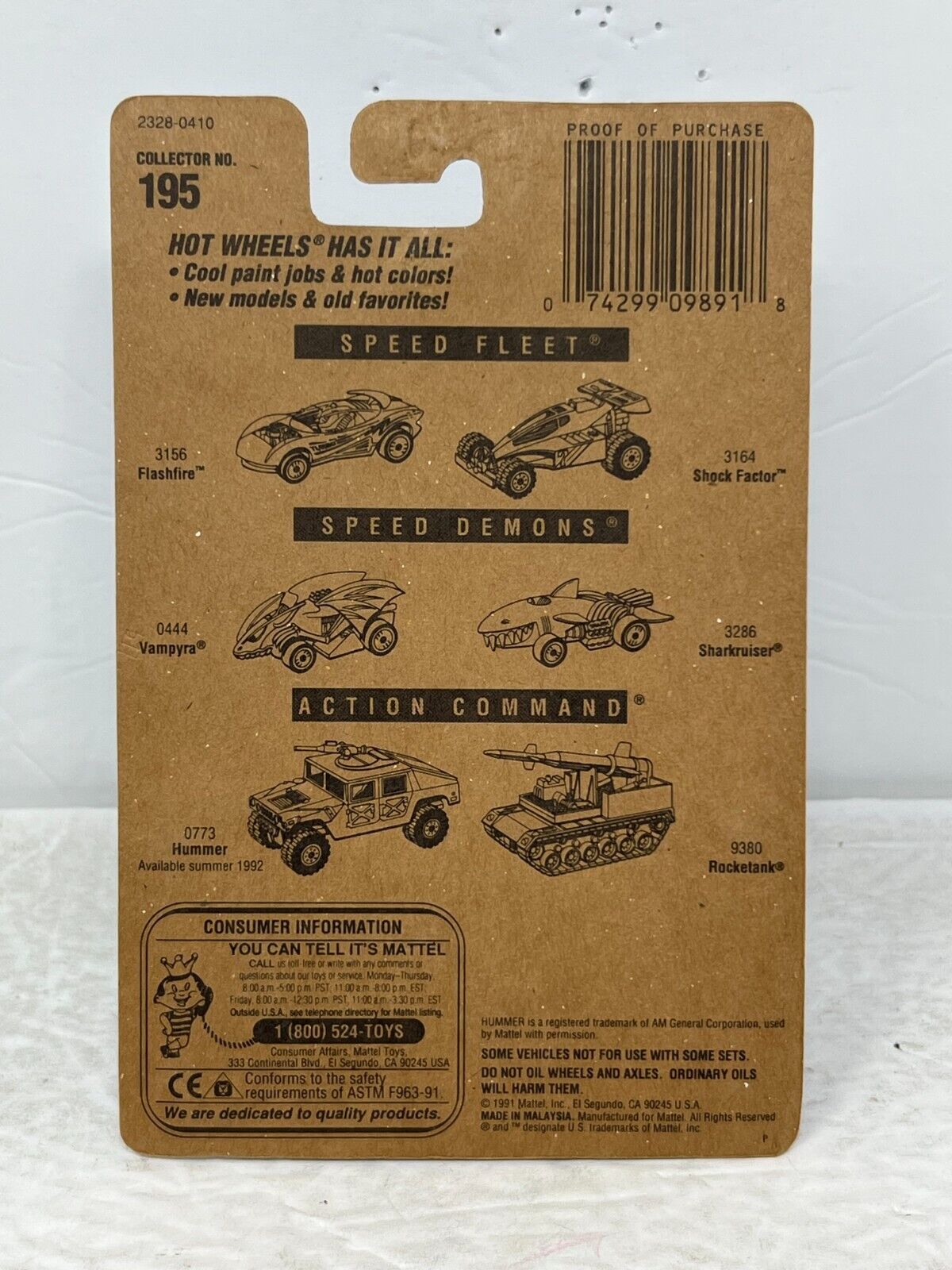 Hot Wheels Collector No. 195 Troop Convoy 1:64 Diecast
