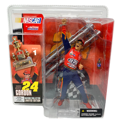 McFarlane Action Nascar Jeff Gordon # 24 Series 1  Limited Edition Figurine