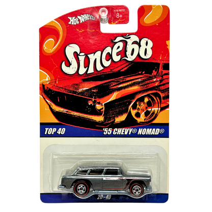 Hot Wheels Since '68 Top 40 '55 Chevy Nomad 1:64 Diecast