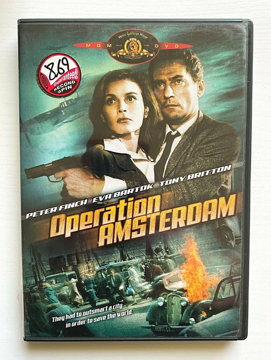 Operation Amsterdam (DVD, 2003) Peter Finch Eva Bartok War Good Condition!!!