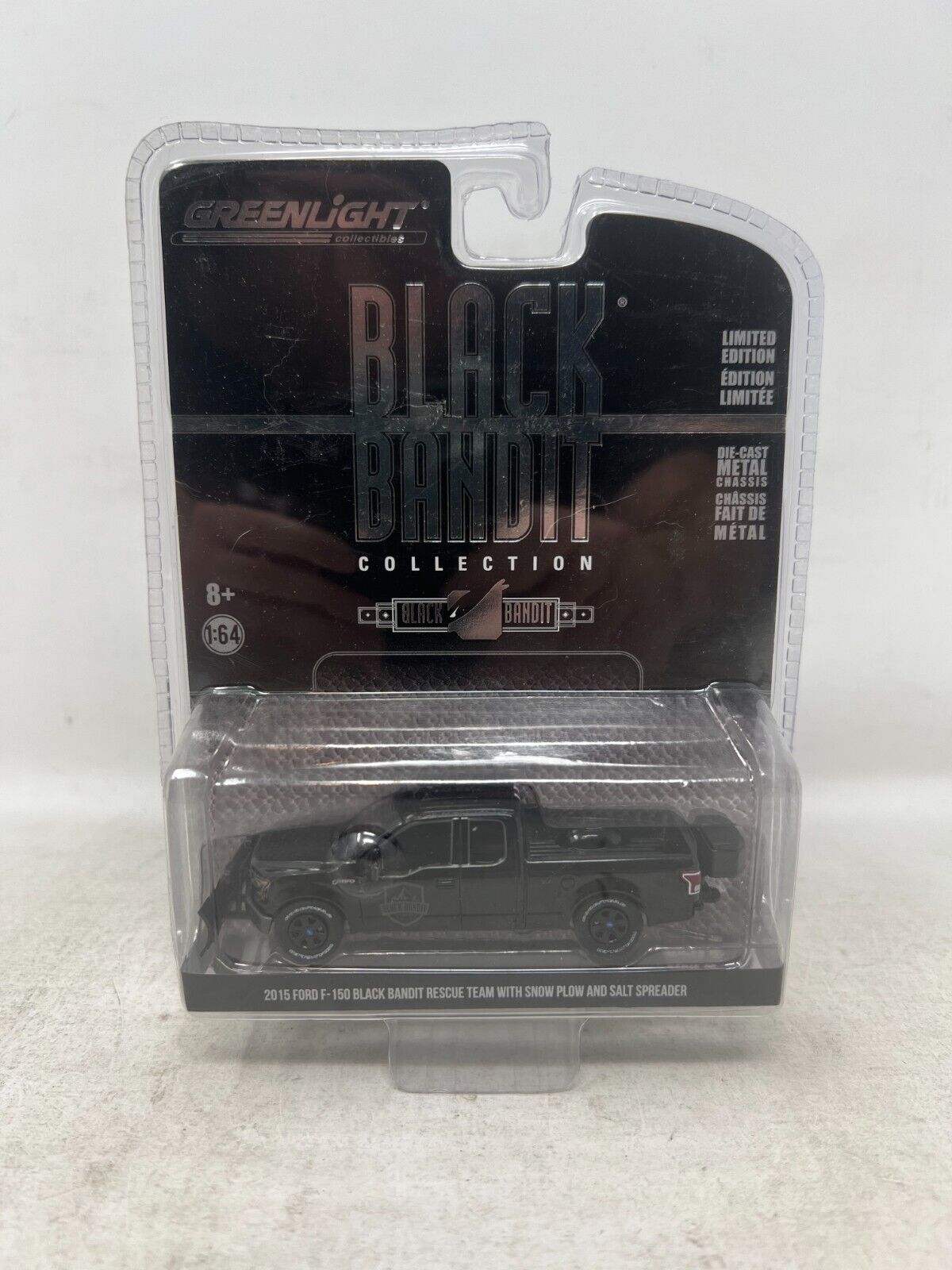 Greenlight Black Bandit Series 16 2015 Ford F-150 Rescue Team 1:64 Diecast