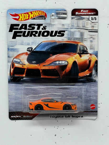 Hot Wheels Premium Fast & Furious Fast Superstars Toyota GR Supra 1:64 Diecast