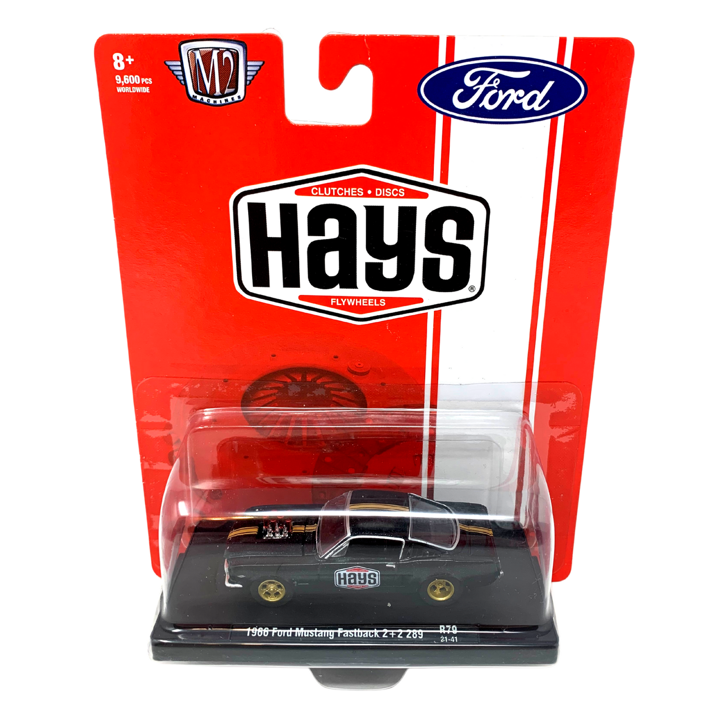 M2 Machines Hays 1966 Ford Mustang Fastback 2+2 289 R79 1:64 Diecast