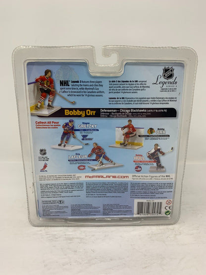 Mcfarlane NHL Bobby Orr Chicago Blackhawks Red Jersey Legends Series 5 Figure