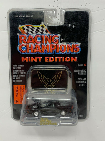 Racing Champions Mint Edition Issue #3 1996 Pontiac Firebird 1:64 Diecast