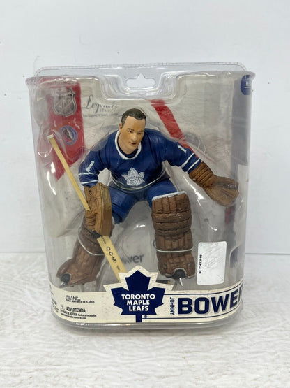 McFarlane NHL Legends Series 6 Johnny Bower Toronto Maple Leafs Action Figure