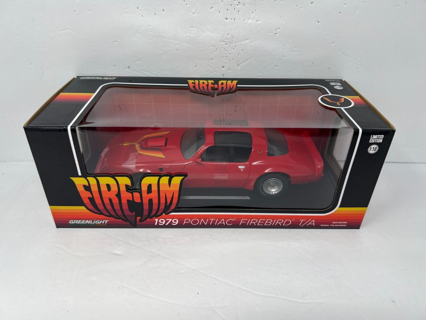 Greenlight 1979 Pontiac Firebird Trans-Am VSE Fire Am 1:18 Diecast