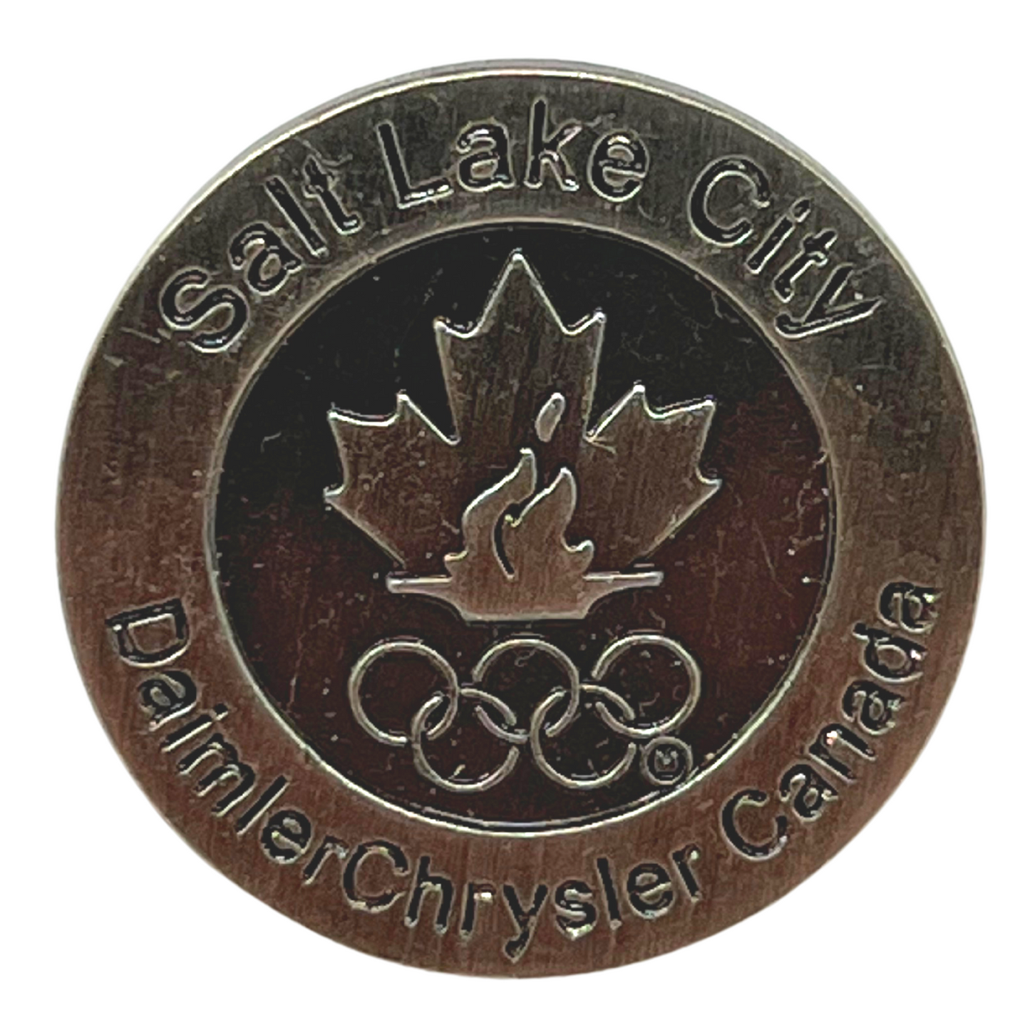 Salt Lake City 2002 Daimler-Chrysler Canada Olympics Lapel Pin