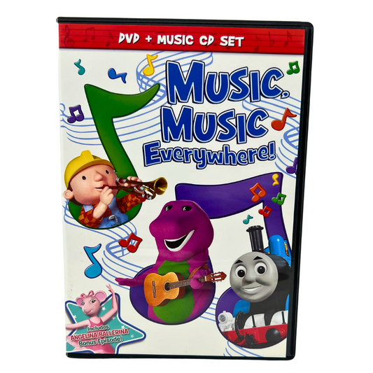 HIT Favorites: Music, Music Everywhere (DVD + Music CD Set) Good Condition!!