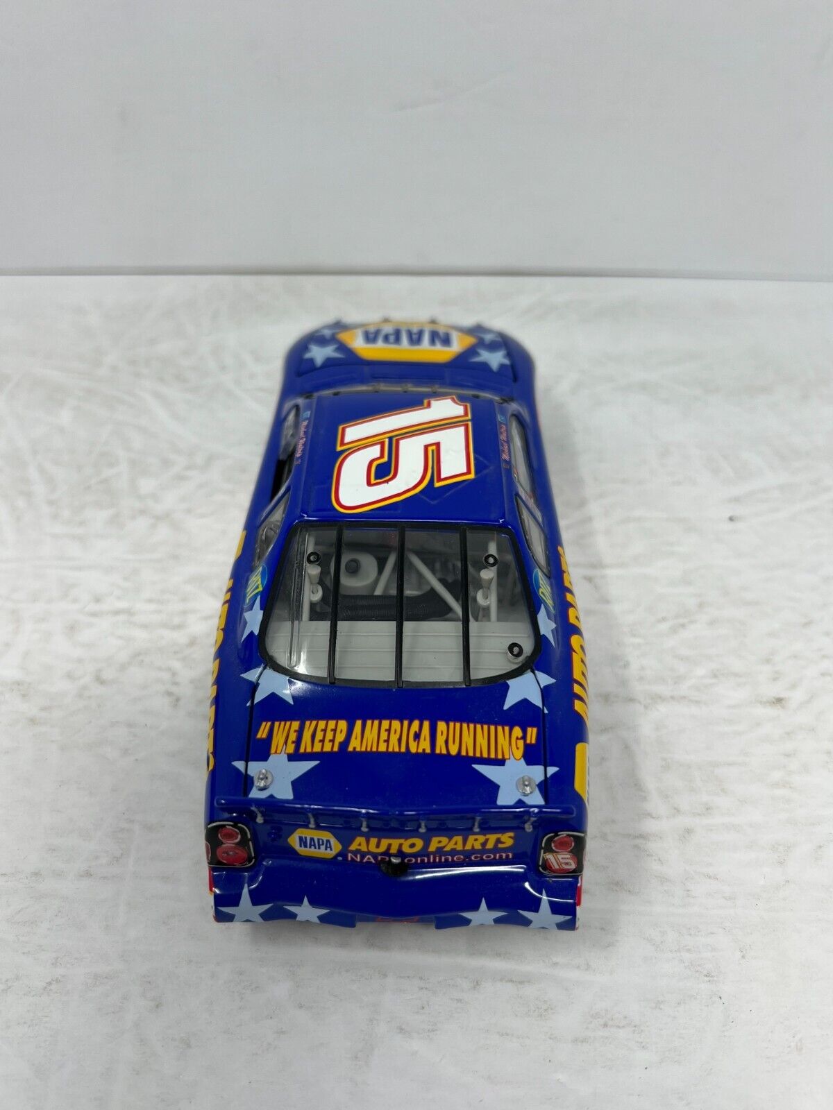 Action Nascar #15 Michael Waltrip NAPA Stars & Stripes 2001 Chevy 1:24 Diecast