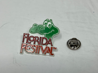 Florida Alligator Festival Event Lapel Pin P2