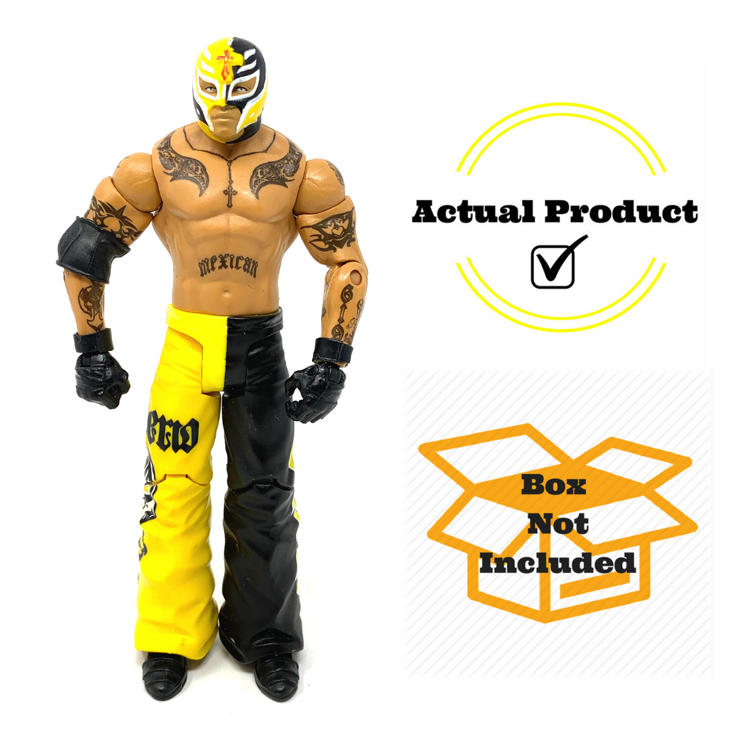 WWE Rey Mysterio Pay Per View Series 8 TLC Basic Wrestling Action Figure