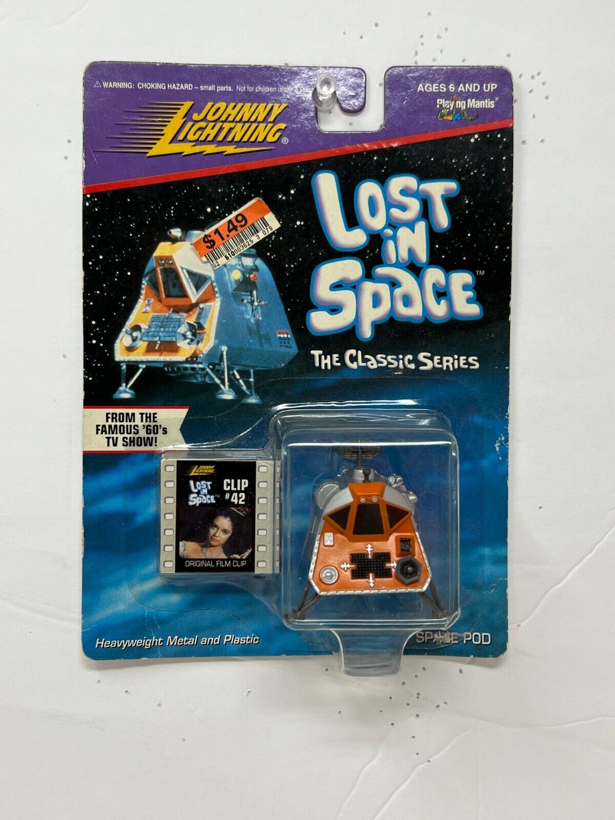 Johnny Lightning Lost in Space The Classic Series Space Pod 1:64 Diecast