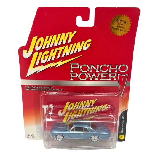 Johnny Lightning Poncho Power 1965 Pontiac GTO 1:64 Diecast