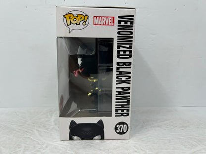 Funko Pop! Marvel Venom #370 Venomized Black Panther EB Excl. Bobble-Head Vault