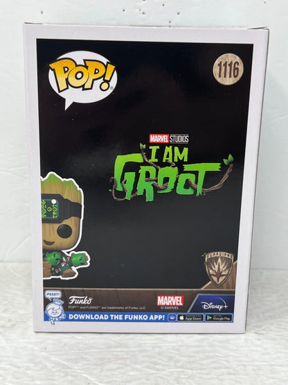 Funko Pop! Marvel Studios I Am Groot #1116 Groot '22 Fall Convention Bobble-Head