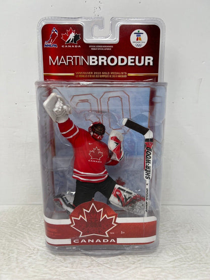 McFarlane Team Canada Series 2 Martin Brodeur Red Jersey Action Figure