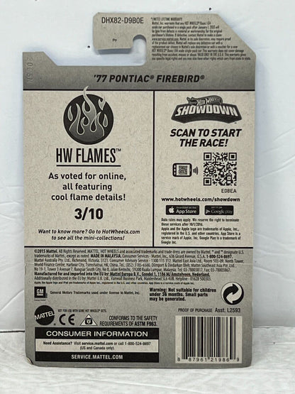 Hot Wheels Zamac HW Flames '77 Pontiac Firebird 1:64 Diecast