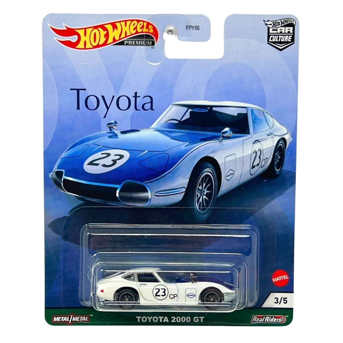 Hot Wheels Premium Toyota 2000 GT 1:64 Diecast