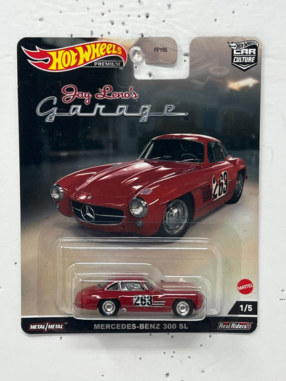 Hot Wheels Premium Jay Leno's Garage Mercedes-Benz 300SL 1:64 Diecast